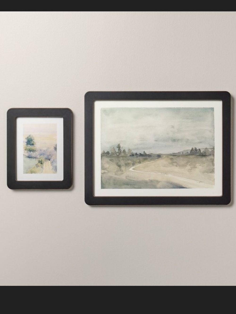 Set of 2 Frame Gallery Black - Hearth & Hand™ with Magnolia